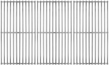 Hongso 19 1/4" Stainless Steel Wire Cooking Grid Replacement for Select Gas Grill Models by Brinkmann, Charmglow, Costco, Jenn Air, Members Nexgrill, Perfect Flame SAMS Club and Others Set of 3 SCI1S3