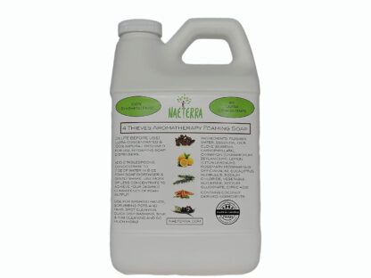 Makes 4+ Gallons Concentrated Naeterra Aromatherapy Natural 4 Thieves Foaming Soap Refill (64 Oz) Makes 4 Gallons