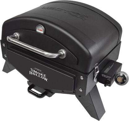 Smoke Hollow VT280B1 Vector Series, Portable Table Top Propane Gas Grill with Warming Rack, 367 sq. inches of Cooking Area, Dimensions: 25.25"W x 19.5"D x 16"H