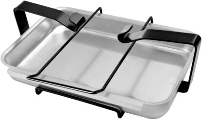 Stanbroil Aluminum Gas Grill Catch Pan and Holder/Grease Collection Pan for Genesis 1000-5500, Genesis Silver/Gold/Platinum, Genesis II Series, Platinum I/II, and Summit Grills