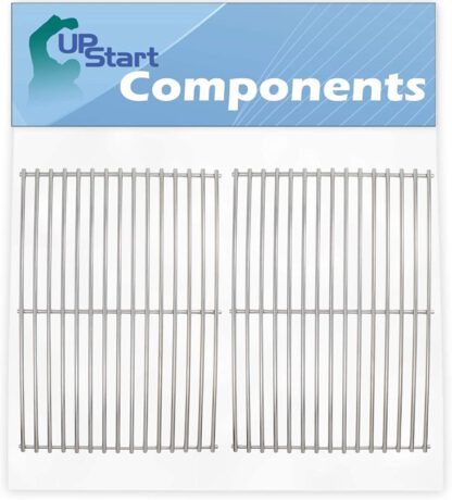 UpStart Components 2-Pack BBQ Grill Cooking Grates Replacement Parts for Charbroil 463247109 - Compatible Barbeque Grid 18 1/4"