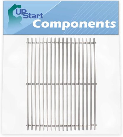 UpStart Components BBQ Grill Cooking Grates Replacement Parts for Brinkmann 810-4415-E - Compatible Barbeque Stainless Steel Grid 17"