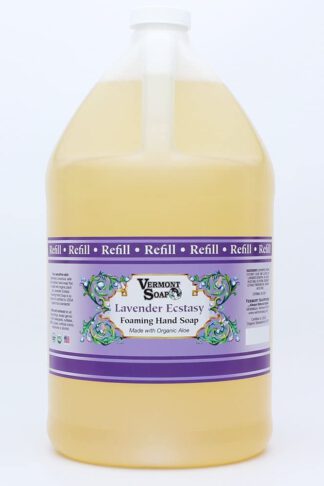 Vermont Soap Organics - Lavender Ecstasy Foaming Hand Soap Gallon Refill