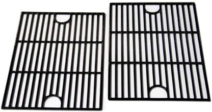 Votenli C6119B (2-Pack) Cast Iron Cooking Grid Grates Replacement for Kenmore GBC940WIR, GBC956W1NG-C, GBC981W, GBC981W-C, GBC983W-C, Kenmore 122.16119, 122.16129, 122.16641900, 16641, 415.16106210