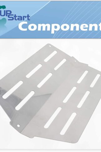 BBQ Grill Heat Shield Plate Tent Replacement Parts for Weber 6550001 - Compatible Barbeque Stainless Steel Flame Tamer, Guard, Deflector, Flavorizer Bar, Vaporizer Bar, Burner Cover 13 1/4"