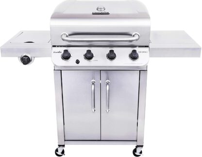 Char-Broil 463375919 Performance Stainless Steel 4-Burner Cabinet Style Gas Grill