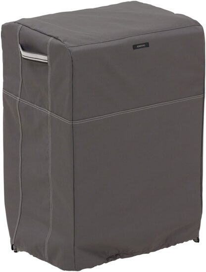 Classic Accessories Ravenna Water-Resistant 33 Inch Square Smoker Grill Cover