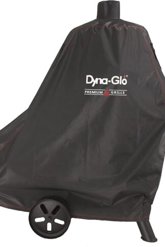 Dyna-Glo DG1382CSC Vertical Offset Charcoal Smoker Grill Cover, Black