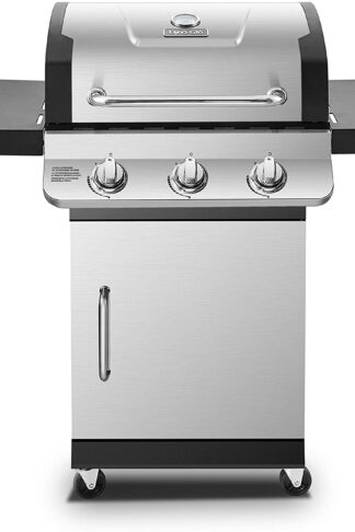 Dyna-Glo DGP397SNP-D Premier 3 Burner Propane Gas Grill, Stainless