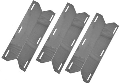 Jenn-Air 720-0150, 720-0164, 720-0165, 720-0171, 720-0336, 720-0337, 720-0511, 720-0512; Kirkland SKU681955 (3-Pack) Stainless Steel Heat Shield