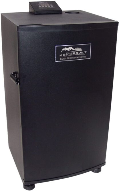 Masterbuilt 20070910 30-Inch Black Electric Digital Smoker, Top Controller