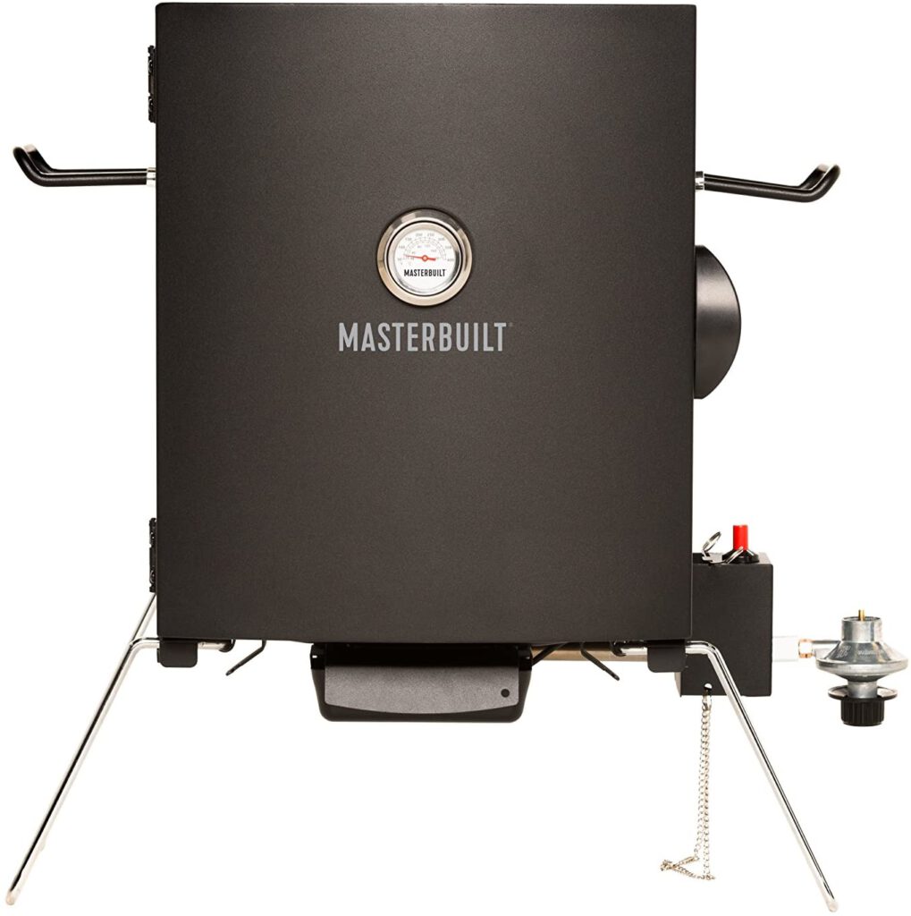 Masterbuilt MB20050116 MPS 20B Patio-2-Portable Propane Smoker, Black ...