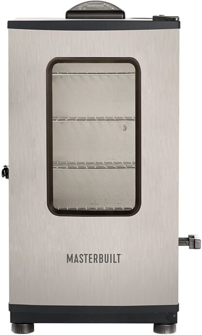 Masterbuilt MB20072418 MES 135S Digital Electric Smoker, 30 in, Stainless Steel