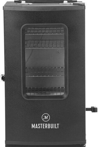 Masterbuilt MB20073519 30-inch Bluetooth Digital Electric Smoker with Grill + Finish Element, Black