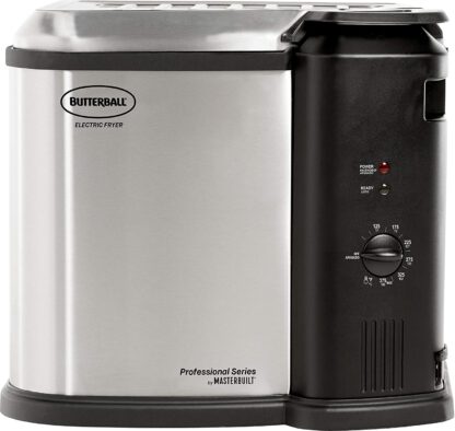 Masterbuilt MB23012418 Butterball XL Electric Fryer, 10L - Extra Large, Gray
