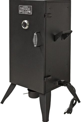 Masterbuilt Smoke Hollow 30162E 30-Inch Electric Smoker with Adjustable Temperature Control, Black