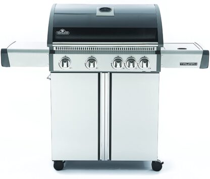 Napoleon T495SBPK Triumph Propane Grill with 4 Burners, Black and Stainless Steel