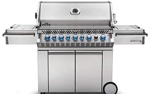 Napoleon s Prestige PRO 665 with Infrared Rear and Side Burner Stainless Steel Propane Gas