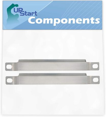 UpStart Components 2-Pack BBQ Grill Burner Crossover Tube Replacement Parts for Char-Broil G614-0095-W1A - Compatible Barbeque Carry Over Channel Tube