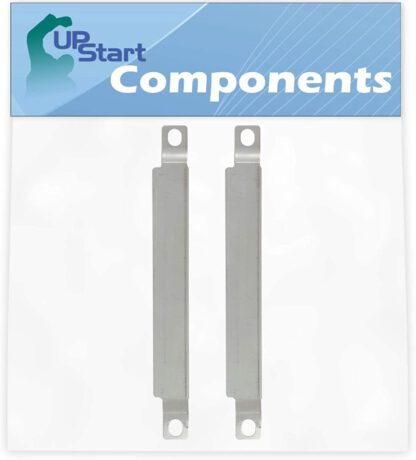 UpStart Components 2-Pack BBQ Grill Burner Crossover Tube Replacement Parts for Kenmore 415.16114010 - Compatible Barbeque Carry Over Channel Tube