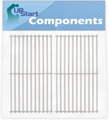 UpStart Components 2-Pack BBQ Grill Cooking Grates Replacement Parts for Charbroil 463235815 - Compatible Barbeque Stainless Steel Grid 16 7/8"