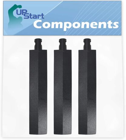UpStart Components 3-Pack BBQ Gas Grill Tube Burner Replacement Parts for Glen Canyon 720-0145-LP - Compatible Barbeque Cast Iron Pipe Burners 15 3/4"