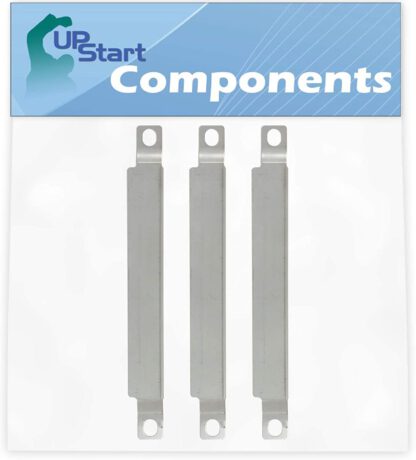 UpStart Components 3-Pack BBQ Grill Burner Crossover Tube Replacement Parts for Centro 85-3006-8, 2900 LP (2009) - Compatible Barbeque Carry Over Channel Tube