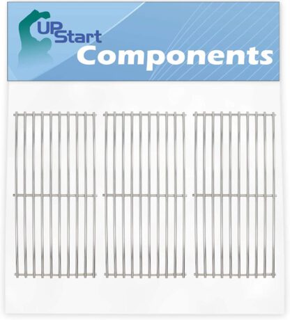 UpStart Components 3-Pack BBQ Grill Cooking Grates Replacement Parts for Charmglow 810-8410-S - Compatible Barbeque Grid 17 3/4"