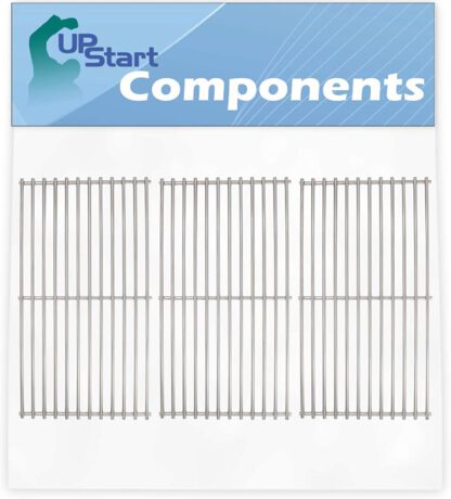 UpStart Components 3-Pack BBQ Grill Cooking Grates Replacement Parts for Members Mark Y0202XCLP - Compatible Barbeque Grid 18 3/4"