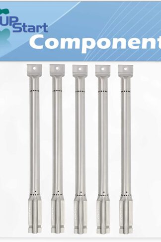 UpStart Components 5-Pack BBQ Gas Grill Tube Burner Replacement Parts for Part Number 15641 - Compatible Barbeque Stainless Steel Pipe Burners