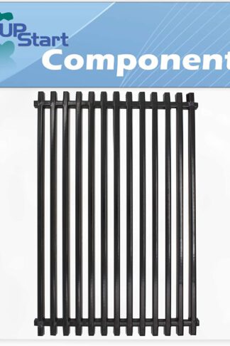 UpStart Components BBQ Grill Cooking Grates Replacement Parts for Weber Genesis Silver C NG W CAST Iron GRATES (2000-2001) - Compatible Barbeque Porcelain Coated Steel Grid 17 3/4"