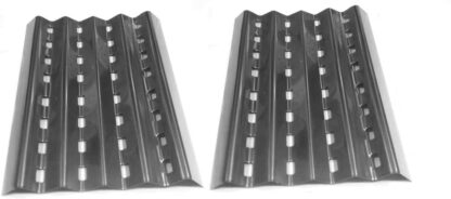 bbqGrillParts Heat Shield for Brinkmann 810-2320, 810-2320B, 810-2400, 810-2400-0, 2250, 2400, 2400, Charmglow 810-2320B, 810-2320 Gas Models- 2 Pack