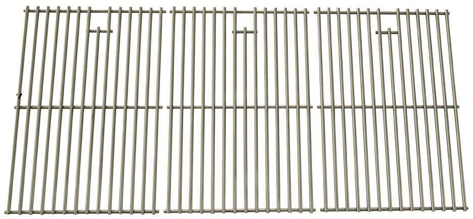 bbqGrillParts Solid Stainless Cooking Grid for Cuisinart G61803, G61804, G61801, G61802 & Centro G61701, G61702, G61703, G61703 Gas Models, Set of 3