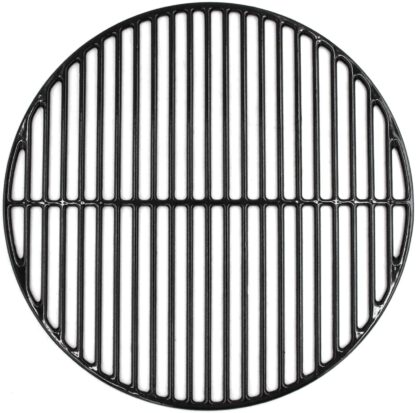 Hongso 18 3/16 Inch Porcelain Coated Cooking Grid Grates Polished Non-Stick Replacement for Large Big Green Egg, Vision Grill VGKSS-CC2, B-11N1A1-Y2A, Accessories,Other Kamado Grill, PCI991