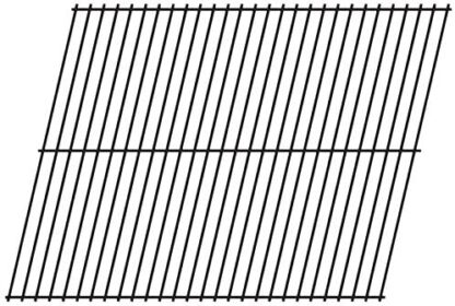 Music City Metals 98501 Steel Wire Rock Grate Replacement for Select Turco Gas Grill Models