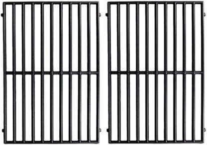 Votenli C6825B (2-Pack) Cast Iron Cooking Grid Grates Replacement for Kenmore 141.15227, 141.152270, 141.152271, 141.15337, 141.153371, 141.153372, 141.153373, 141.15401 Ellipse, Vermont Castings