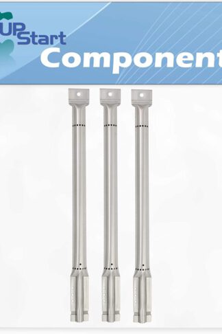 UpStart Components 3-Pack BBQ Gas Grill Tube Burner Replacement Parts for Kenmore 640-82960819-9 - Compatible Barbeque Stainless Steel Pipe Burners