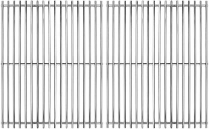 Hongso 17 inch Solid SUS 304 Stainless Steel Gas Grill Grids Grates Replacement for Home Depot Nexgrill 720-0830H, Kenmore and Uniflame Gas Grills, Set of 2 (SCA192)