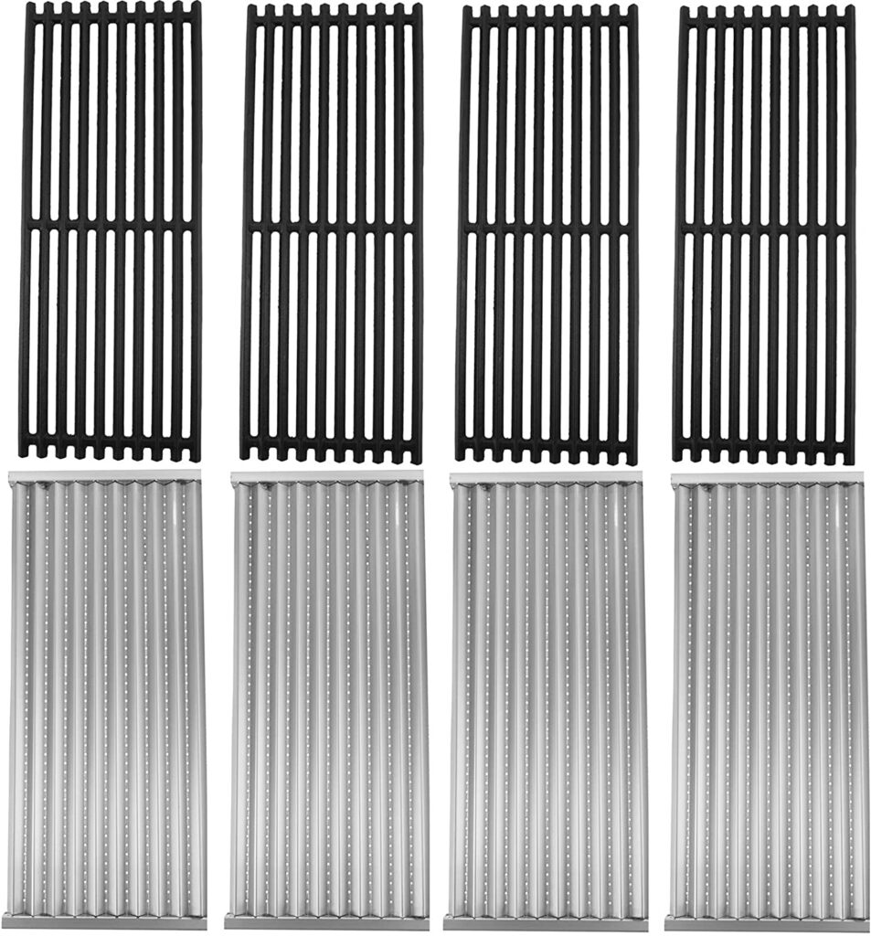 Cast Iron Cooking Grates and Infrared Emitter Replacement for Charbroil