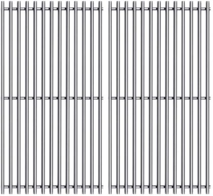 Votenli S763G (2-Pack) 7637 17.5 Inches Stainless Steel Grid Grates Replacement for Weber 46010074, Spirit 200 Series, Spirit E-210, Spirit S-210 Spirit E-220, Spirit S-220 Cooking Gas Grills