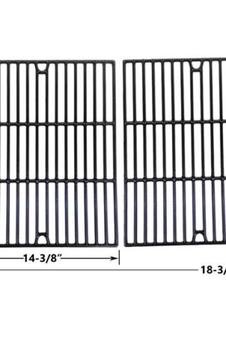 2 PACK REPLACEMENT PORCELAIN CAST IRON COOKING GRIDS FOR DUCANE 3073101, AFFINITY 3100, 31421001, AFFINITY 3200, AFFINITY 3300, AFFINITY 3400 GAS GRILL MODELS