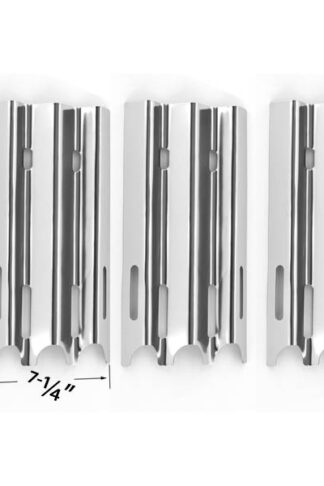 3 PACK REPLACEMENT STAINLESS STEEL HEAT PLATE FOR JENN-AIR, VERMONT CASTINGS, BBQ-PRO & GREAT OUTDOORS GAS GRILL MODELS