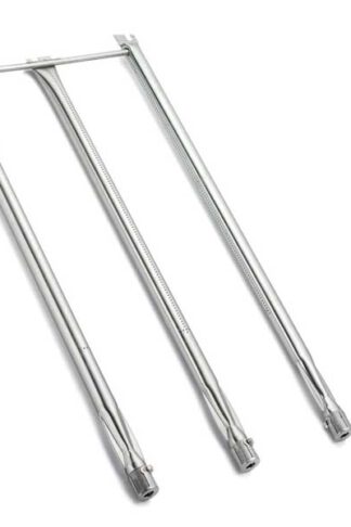 3 PACK REPLACEMENT WEBER 7508 STAINLESS STEEL TUBE BURNER FOR WEBER GENESIS SILVER B AND C, SPIRIT 700, WEBER 900 GAS GRILL MODELS