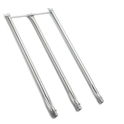 3 PACK REPLACEMENT WEBER 7508 STAINLESS STEEL TUBE BURNER FOR WEBER GENESIS SILVER B AND C, SPIRIT 700, WEBER 900 GAS GRILL MODELS