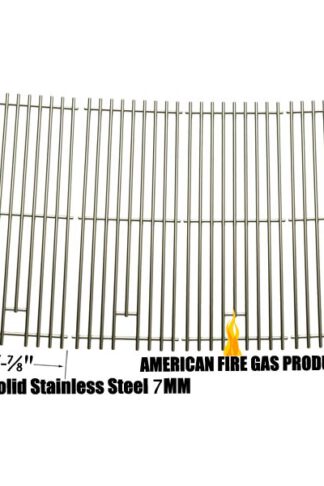 4 PACK REPLACEMENT STAINLESS STEEL COOKING GRATES FOR DUCANE 30400041, DURO 720-0584A AND BBQ GALORE XG4TBWN GAS GRILL MODELS