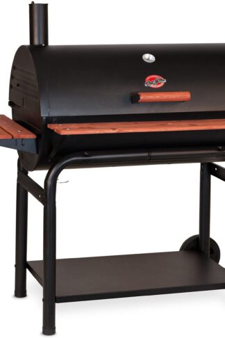 Char-Griller 2137 Outlaw 1063 Square Inch Charcoal Grill / Smoker