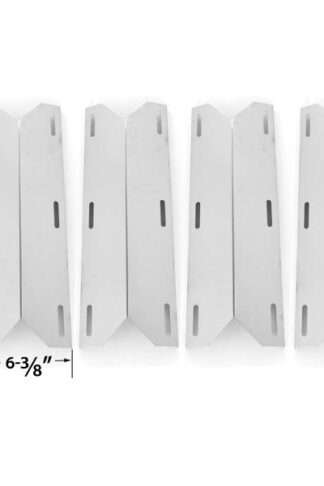 REPLACEMENT STAINLESS STEEL 4 PACK HEAT SHIELD FOR NEXGRILL 681955, 720-0074, 720-0093, 720-0096, 720-0101, 720-0145, 730-0512, 720-0145, 738505, 720-0026, 720-0061, 720-0062, 720-0063 GAS GRILL MODELS