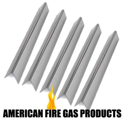 REPLACEMENT STAINLESS STEEL FLAVORIZER BARS (1.3 MM) FOR WEBER 7537, 7536 GAS GRILL MODELS, SET OF 5