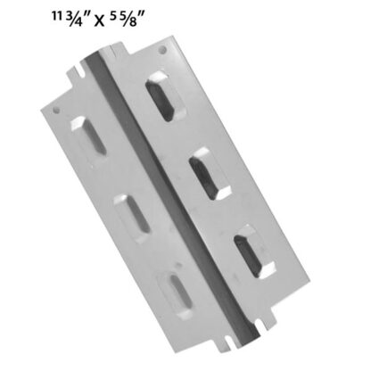 REPLACEMENT UNIVERSAL STAINLESS STEEL HEAT PLATE FOR CHARBROIL, KENMORE, THERMOS AND UBERHAUS GAS GRILL MODELS