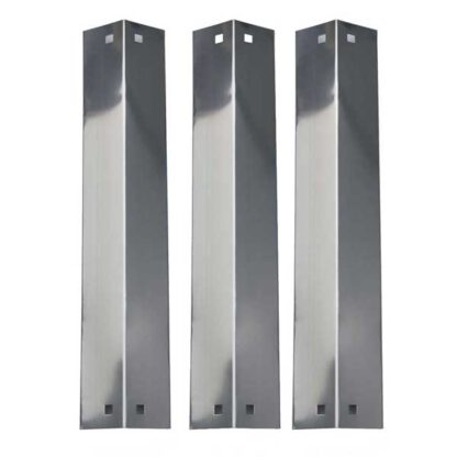 STAINLESS STEEL 3 PACK REPLACEMENT HEAT SHIELD, VAPORIZOR BAR AND FLAVORIZER BAR FOR KING-GRILLER 3008, 5252, CHARGRILLER 3001, 4000, 5050, 5252 GAS GRILL MODELS